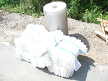 섬유사 필터 형상