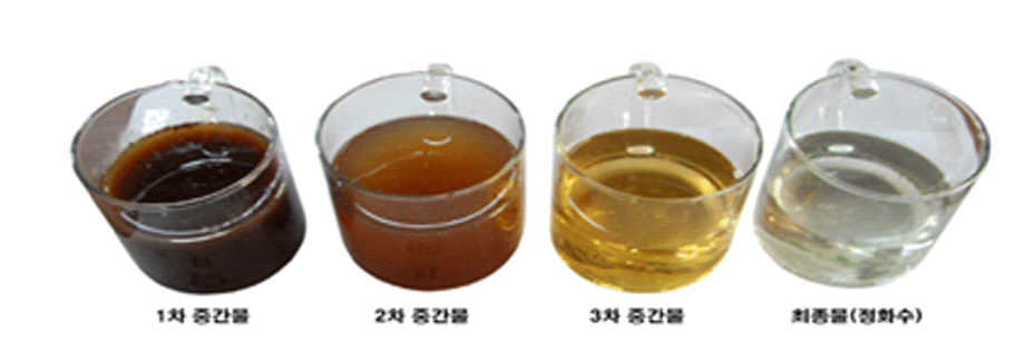 RST처리수의 변화과정