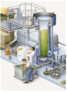 RST 유동상 결정화 반응기